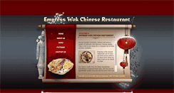 Desktop Screenshot of empresswokchinese.com